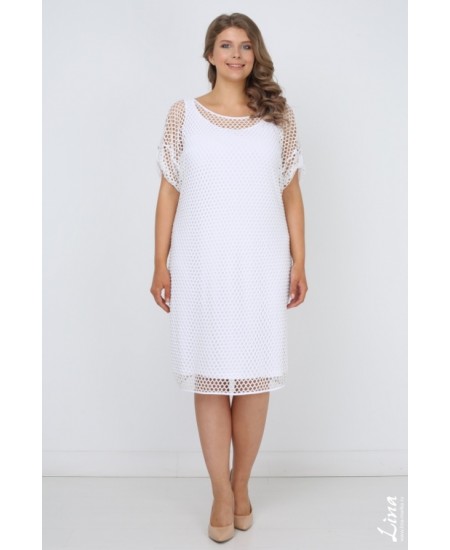 Платье "Крит" цвет белый