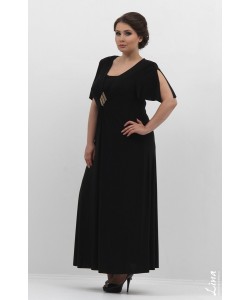 Платье "Ромб" цвет черный