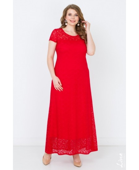 Платье "Виолетта-2" цвет красный